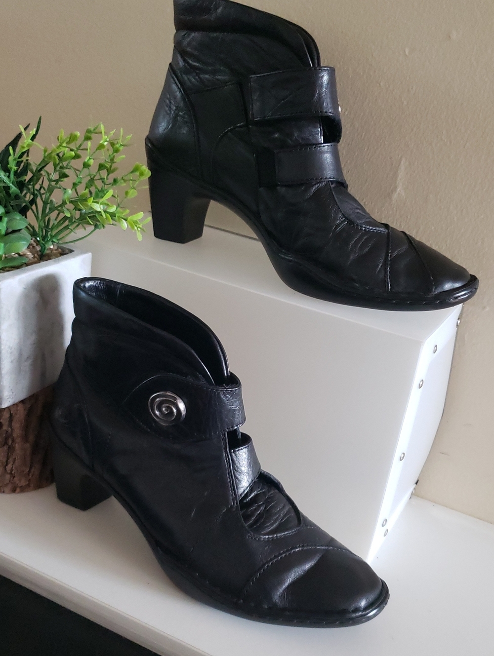 Josef Seibel Calla 02 Ankle Leather Booties - Black 38